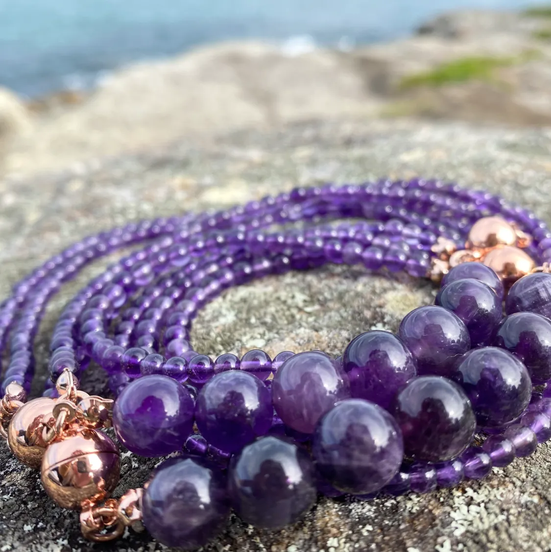 10 Way BUNDLE - Amethyst (Includes 10 Way Necklace, Tassel & Mini Connectors)