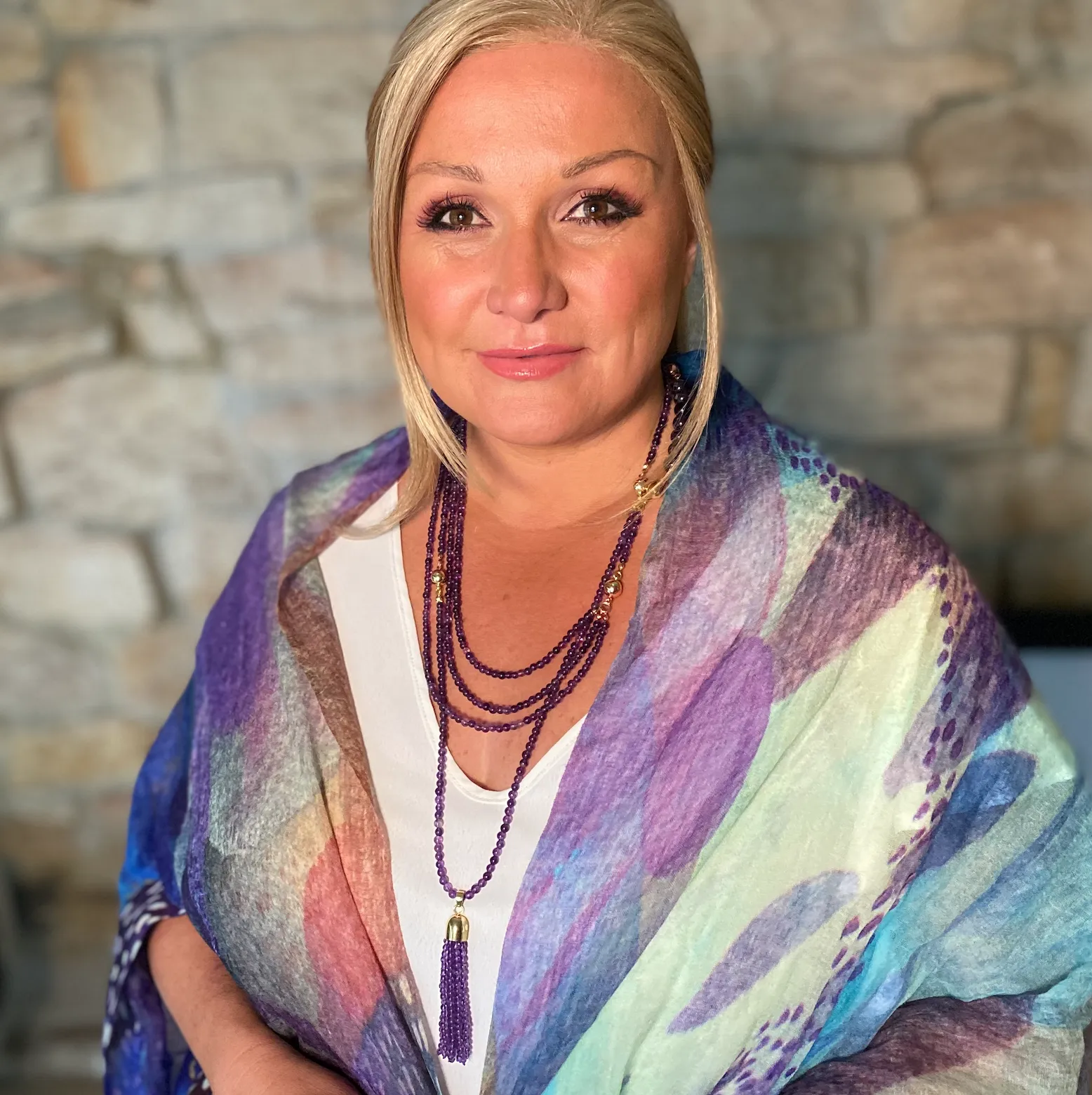 10 Way BUNDLE - Amethyst (Includes 10 Way Necklace, Tassel & Mini Connectors)