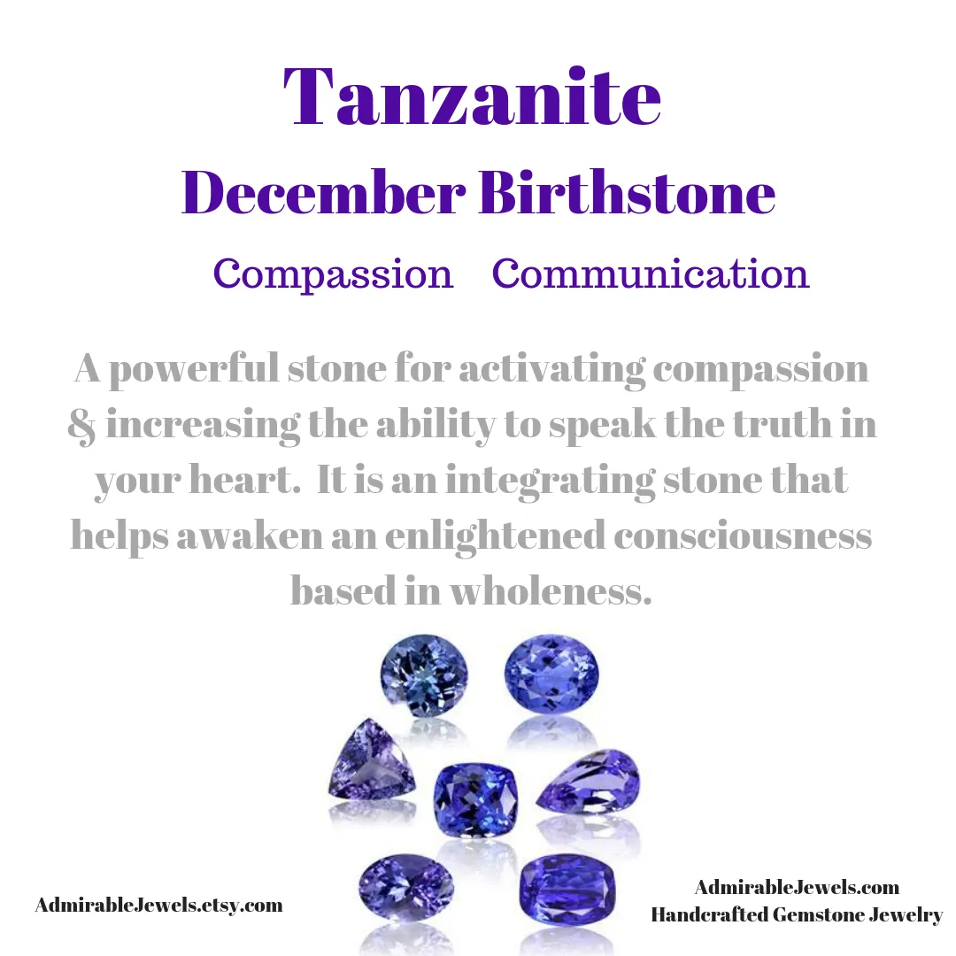 Beaded Tanzanite Necklace