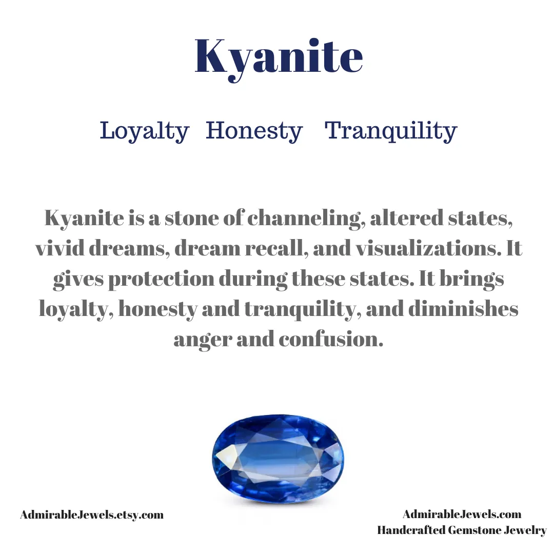 Kyanite Beaded Necklace