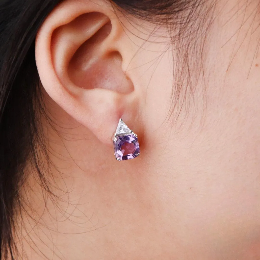 Natural Amethyst Jewelry Set