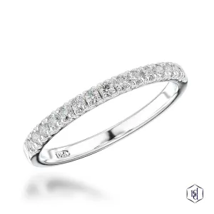 Skye Eternity Wedding Band - Platinum - 0.22ct